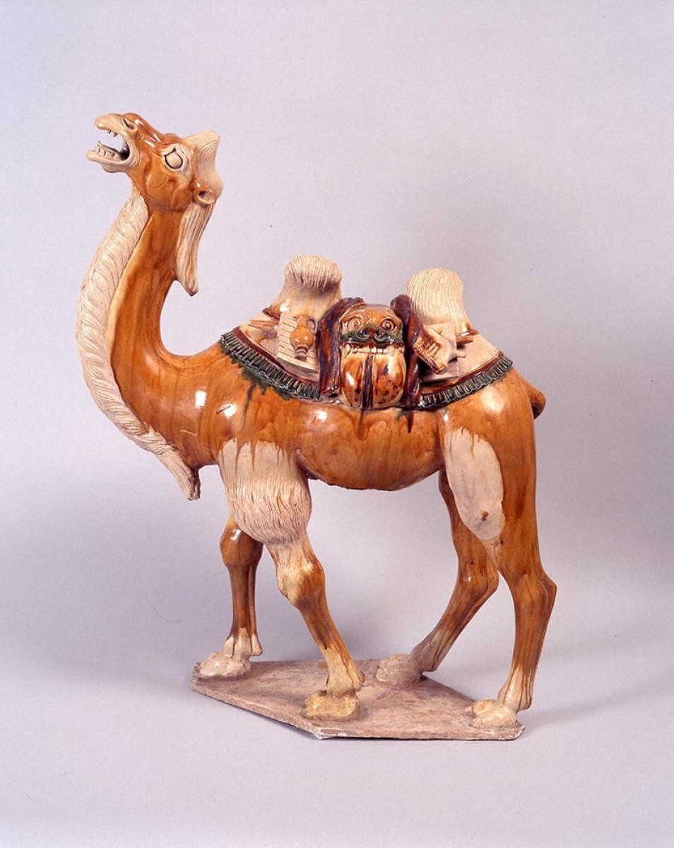 三彩駱駝｜展示中の日本・東洋のやきもの｜コレクション｜岡田美術館