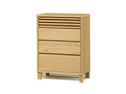 バジル チェスト（レッドオーク）