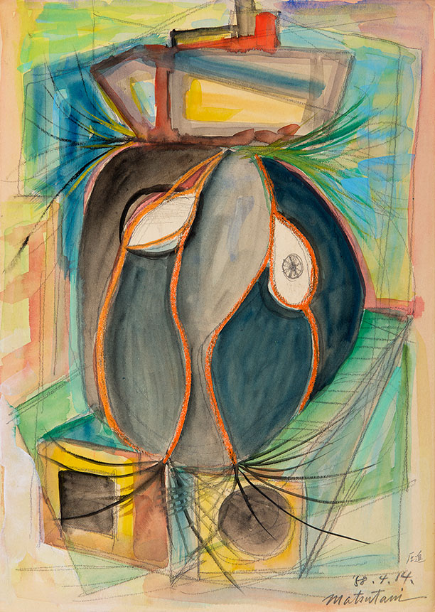 松谷武判 Takesada Matsutani展示構成｜東京オペラシティ アートギャラリー