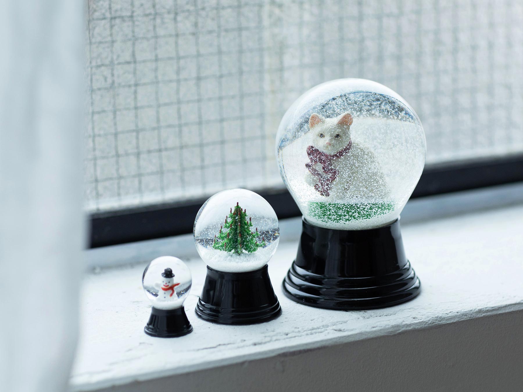 PERZY スノードーム／Mサイズ｜オブジェ・ぬいぐるみ｜オルネ ド