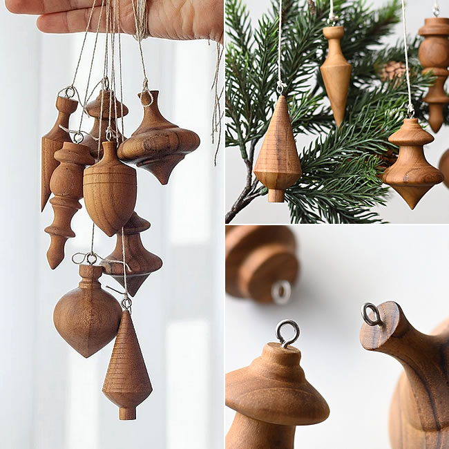 TAILLER ウッドオーナメント 7種セット | ゼネラルストア オルネ