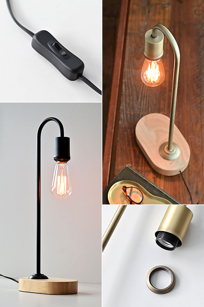 CROOK テーブルランプ | ゼネラルストア オルネ