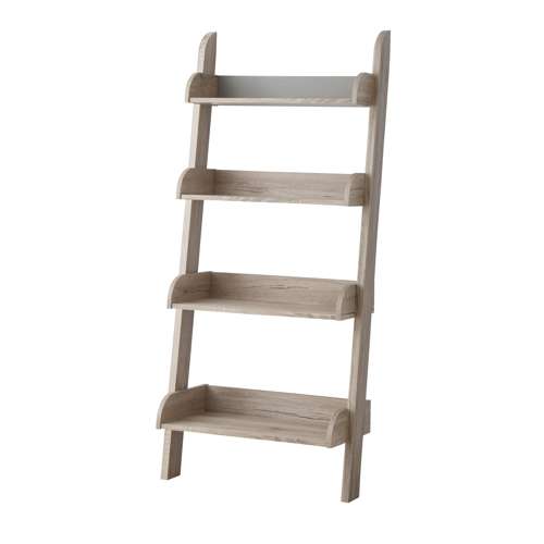 廃番】シェルフ チェスターシリーズ 収納棚 階段状 壁立て掛け W650