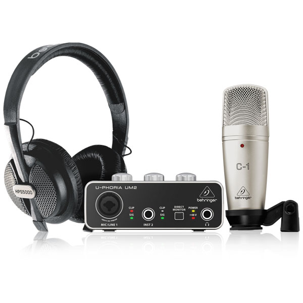 BEHRINGERのお得なレコーディングセットです！