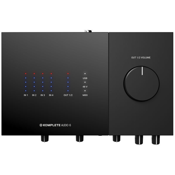 たっぷり音楽製作に必要なソフトも付いてくるKOMPLETE AUDIO 6MK2！