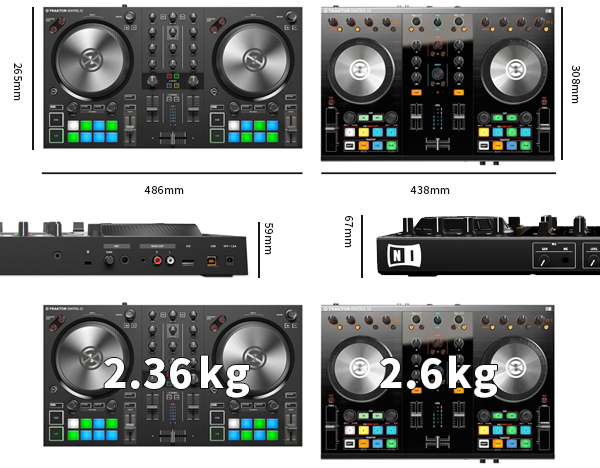 新旧モデル徹底比較】注目の新DJコントローラーTraktor Kontrol S2MK2