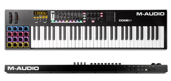 M-AUDIO/X/Yパッド搭載USB/MIDIコントローラー/Code 61 Blackのご紹介