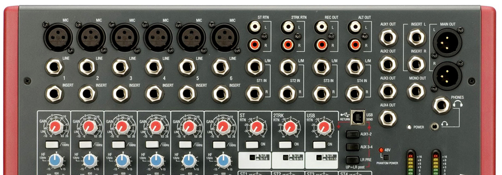 ALLEN&HEATH/USB搭載ミキサー/ZED-14(ZED1402) -DJ機材アナログ