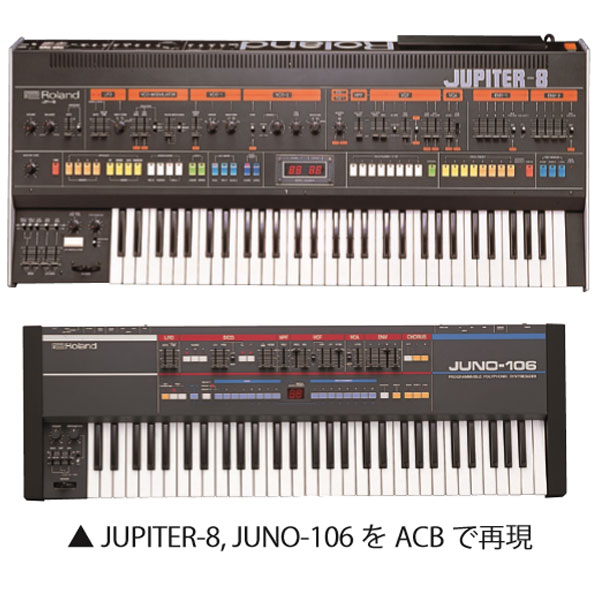 Rolandから高品質なシンセサイザー「SYSTEM-8」誕生いたしました！