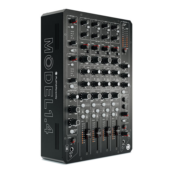 PLAYdifferentlyのプロフェッショナルDJミキサーMODEL1.4をご紹介