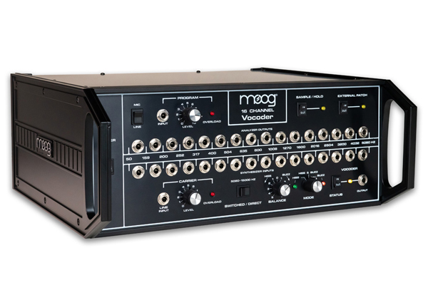 16 Channel Vocoder、moogの最高品質ボコーダーで現在即納可能！！