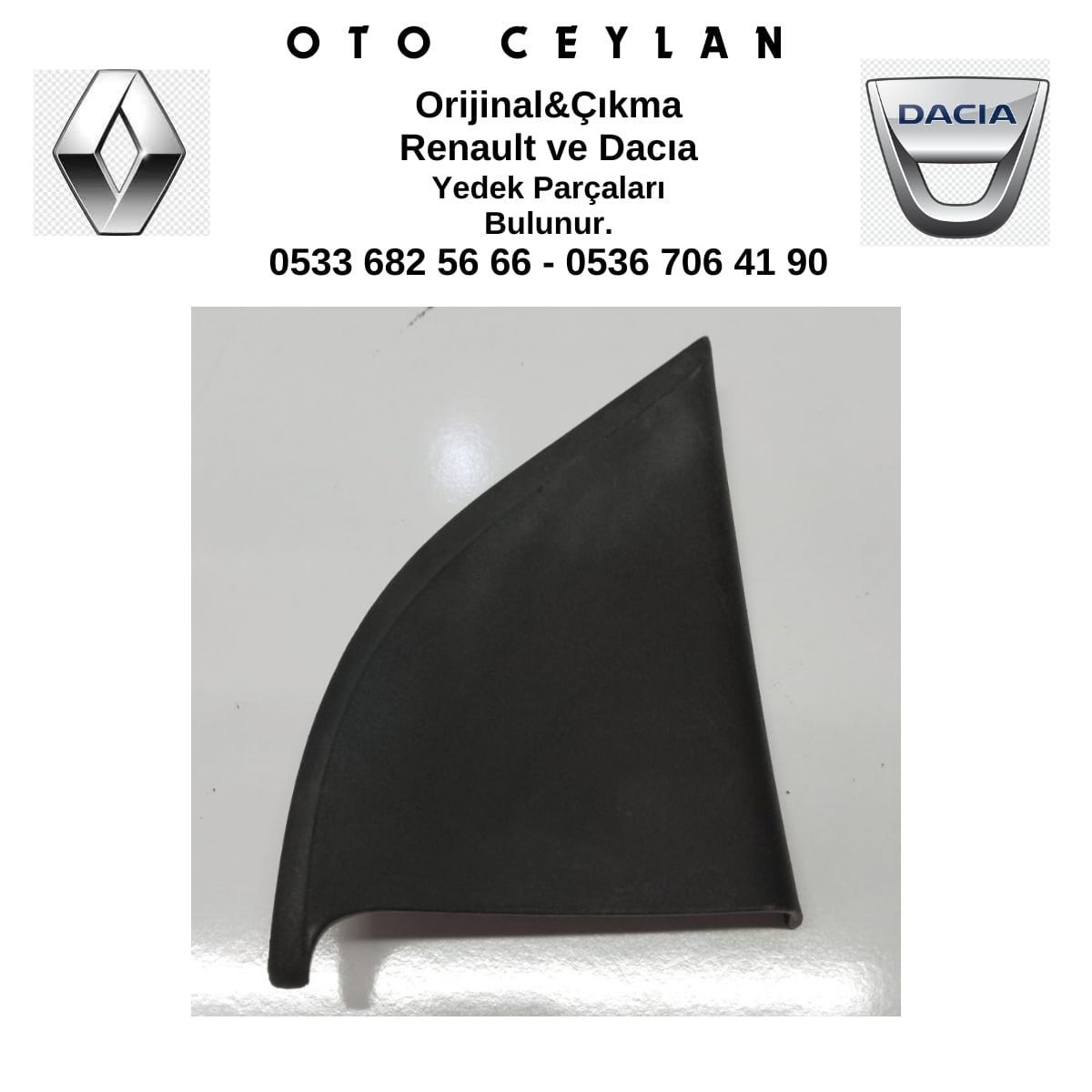 8200299914 Clıo 3 Sağ Ayna İç Bakaliti Elektrikli Çıkma Orijinal