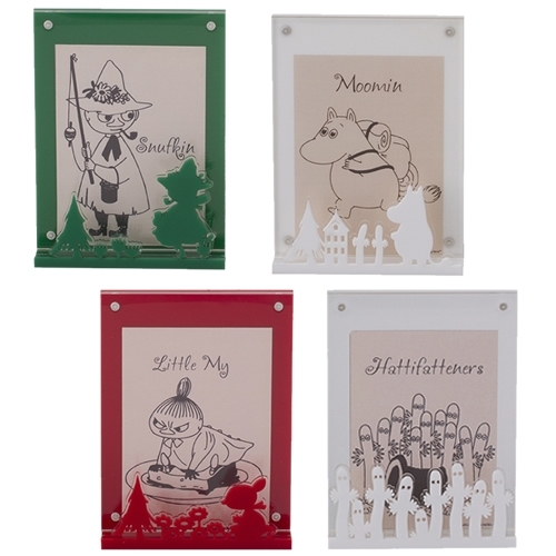 ムーミン雑貨】シルエットフォトフレーム(写真立て)【取り寄せ品／納期
