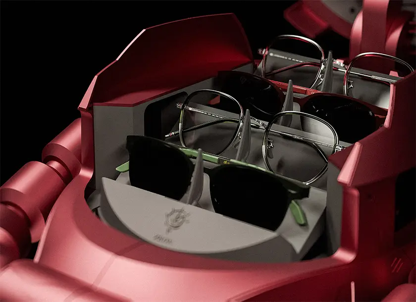 SOLD OUT】ZEON × OWNDAYS ZAKU HEAD CASE | OWNDAYS - OPTICAL SHOP