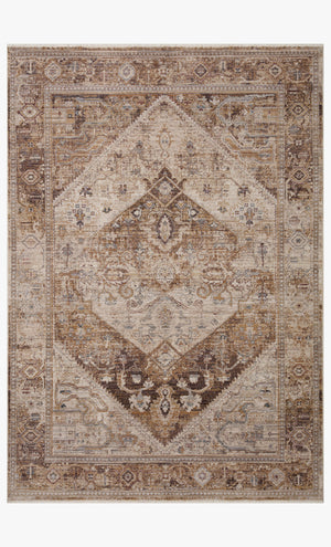 LYR-07 NATURAL / MOCHA | Loloi Rugs