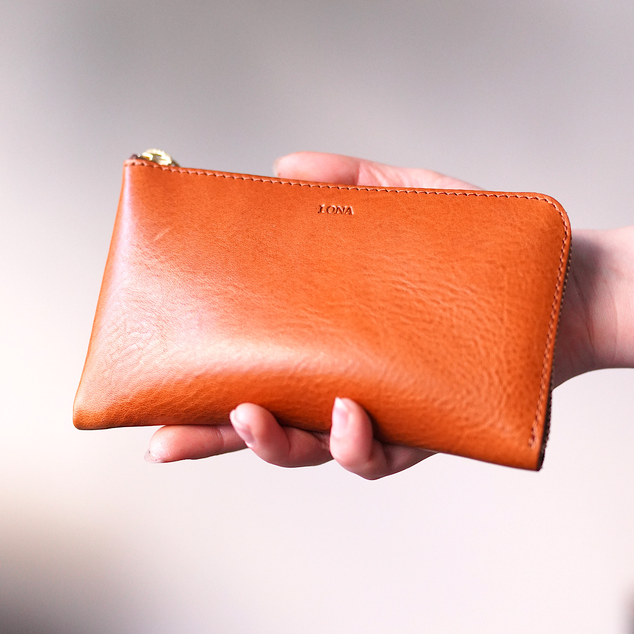 L-zip long wallet