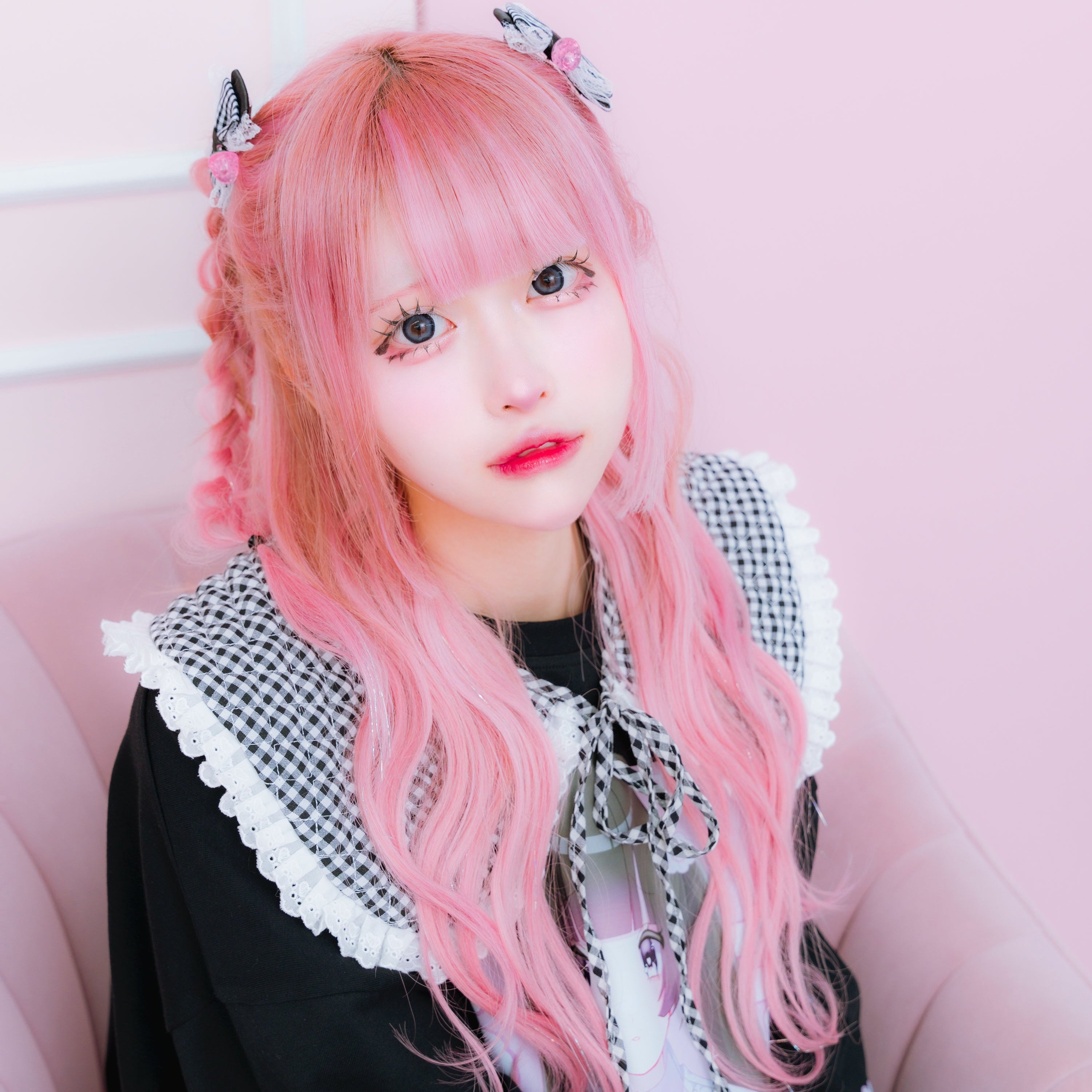 mine》キルティングチェック付け襟- LAFARY ONLINE