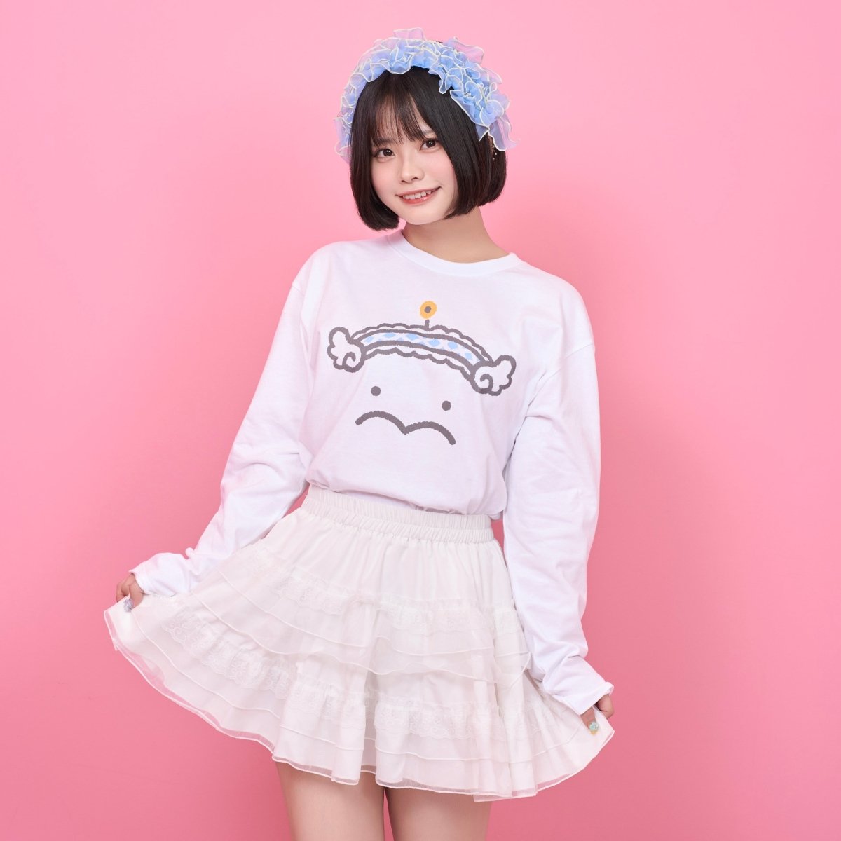 ぷりぷりうちゅうじん×LAFARY》ロングスリーブTシャツ- LAFARY ONLINE