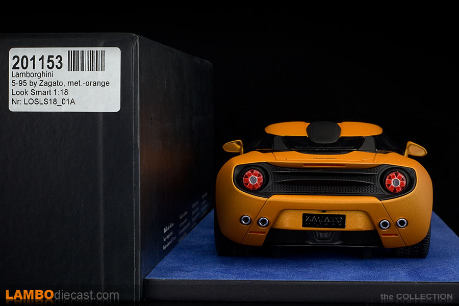 The 1/18 Lamborghini 5-95 Zagato from Looksmart, a review by