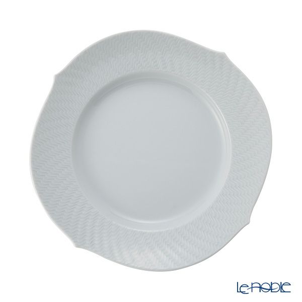 マイセン（Meissen） 波の戯れホワイト 000001／29472 プレート 22.5cm