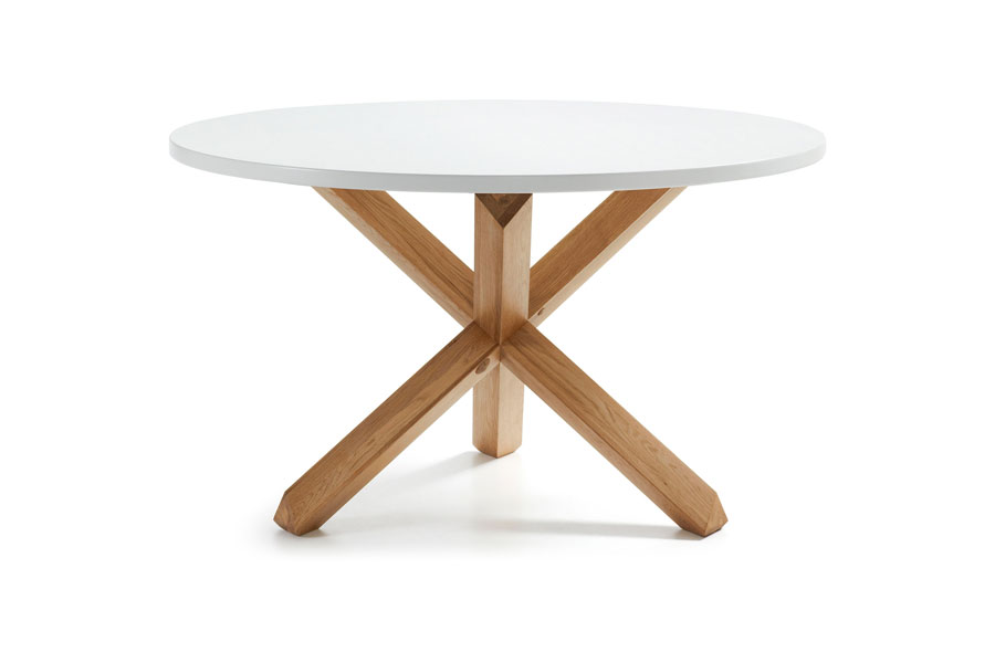 LaForma (ラフォーマ) NORI ダイニングテーブル（ホワイト