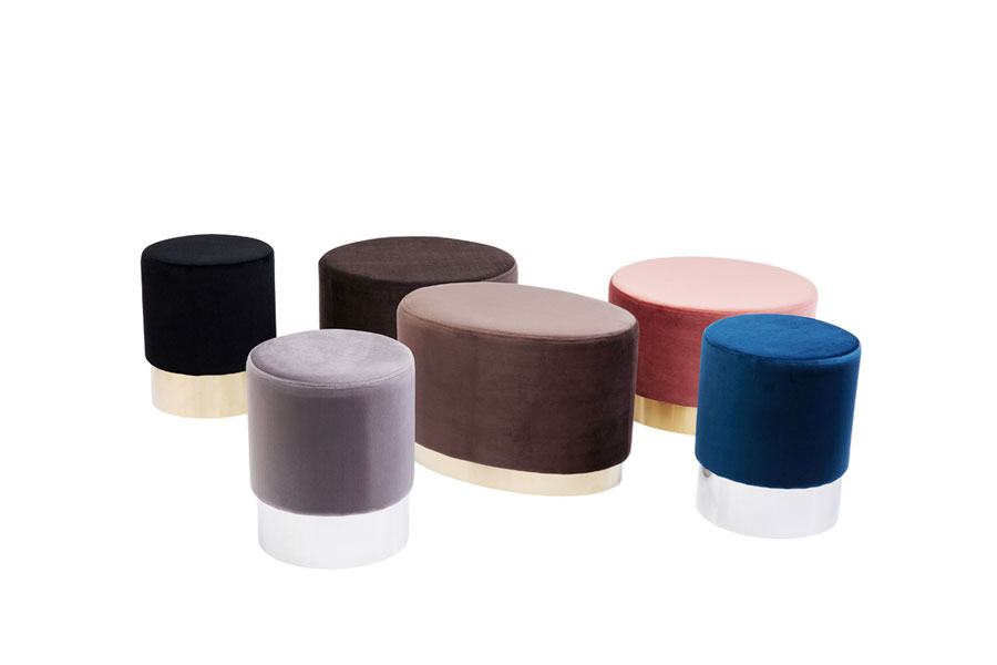 チェリーライトグレーシルバー O35cm スツール - スツールの通販