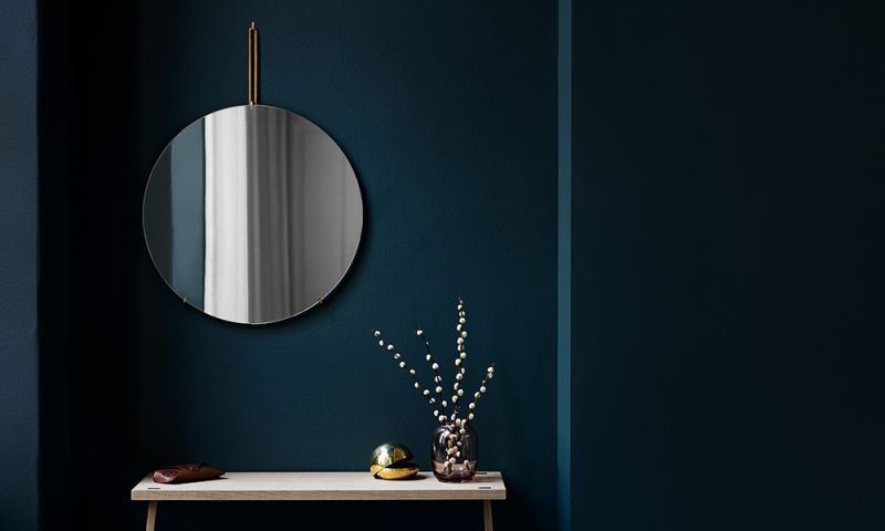 MOEBE / ムーベ ウォールミラーφ70cm - ミラー・鏡の通販 ｜リビング