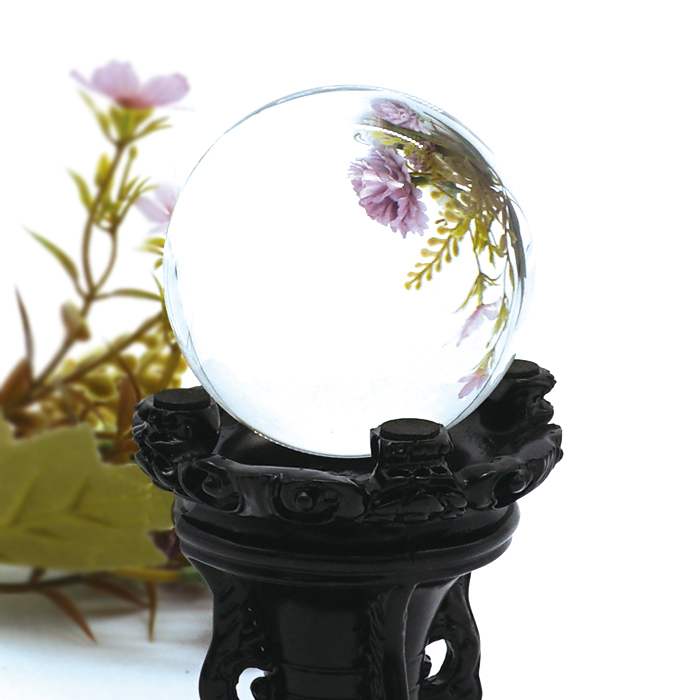 水晶 スフィア 風水 天然透明 浄化 空間