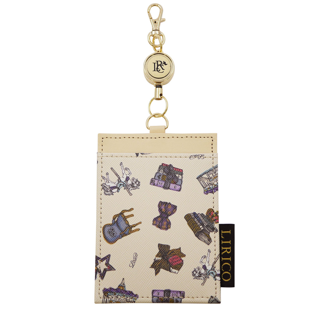 パスケース リール付き Wonderland ワンダーランド ポスト便送料300円