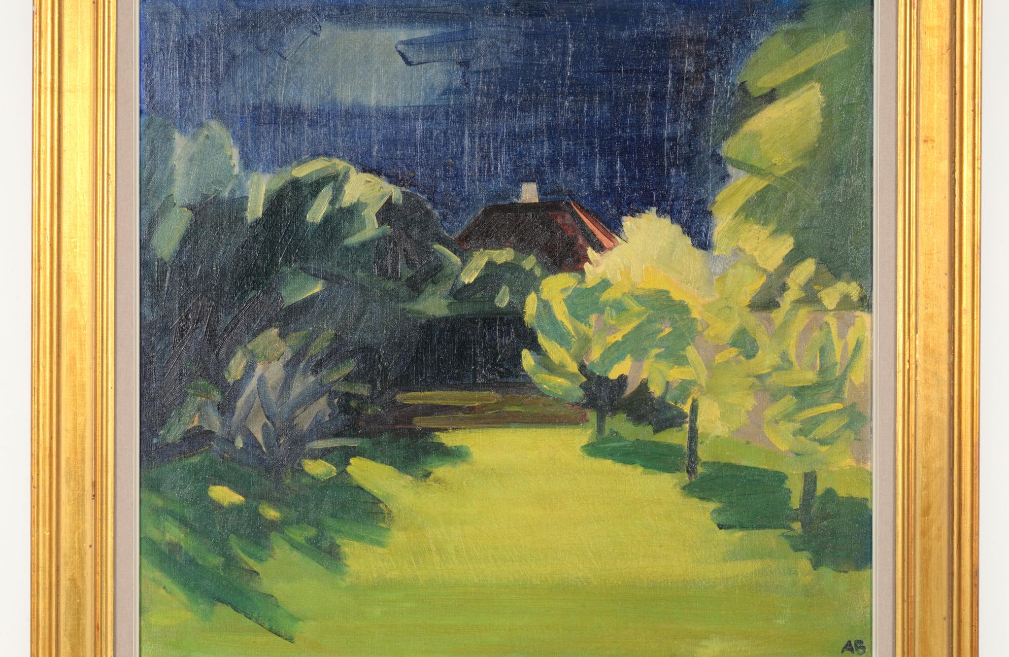 Axel Bentzen Scenery with a house｜Luca Scandinavia | 北欧