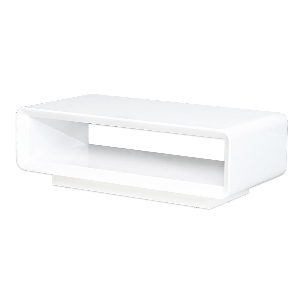 lushroom センターテーブル ホワイト ハイグロス 鏡面 ローテーブル