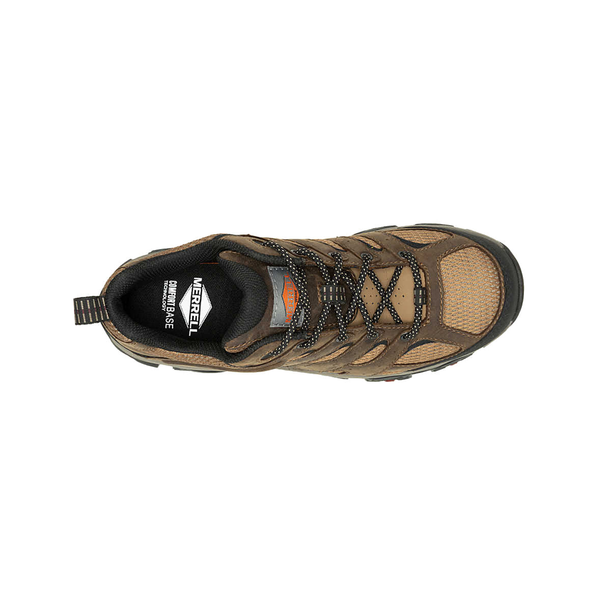 MERRELL MOAB VERTEX 2 LOW CARBON FIBER WATERPROOF LEATHER BROWN
