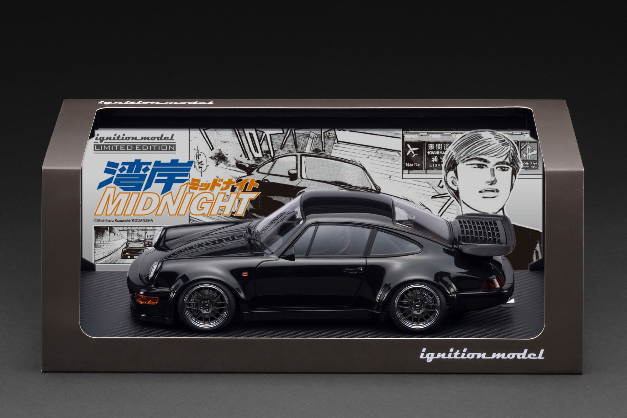PREORDER* Ignition Model 1:18 Blackbird (964) – Black – 湾岸