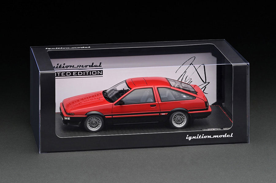 Ignition Model 1:18 Toyota Sprinter Trueno 3Dr GT Apex (AE86) Red