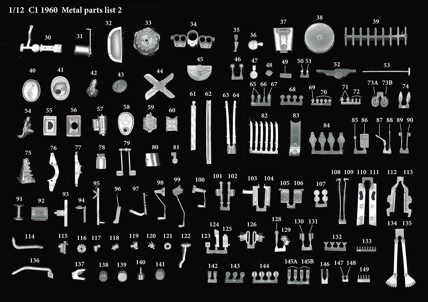 1/12scale Fulldetail Kit : C1 [1960]