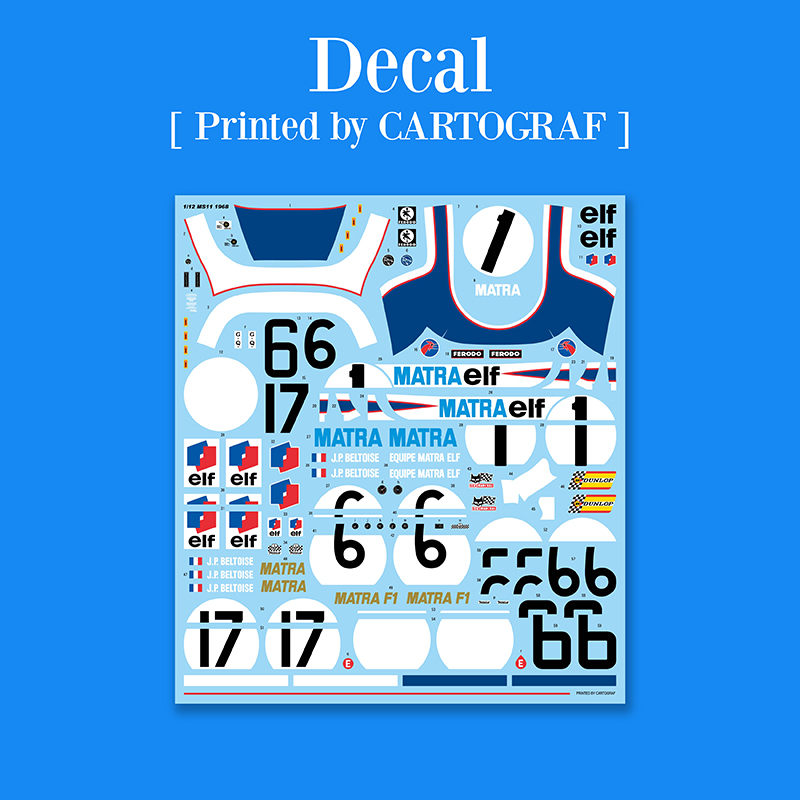 1/12scale Fulldetail Kit : MS11