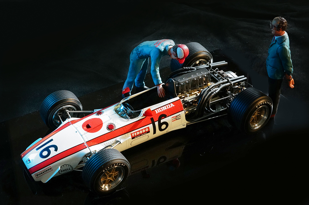 1/12scale HONDA RA301 built by Hosea Liminata