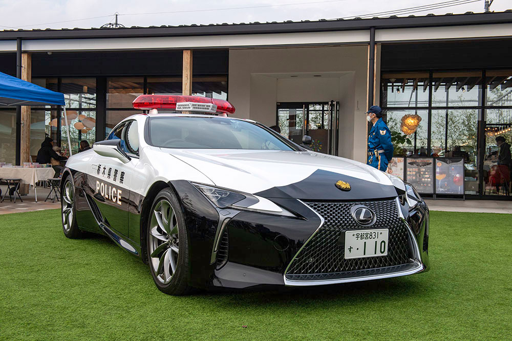 GT-R（R35）にレクサスLC500!? 栃木県警が配備するゴージャスパトカー
