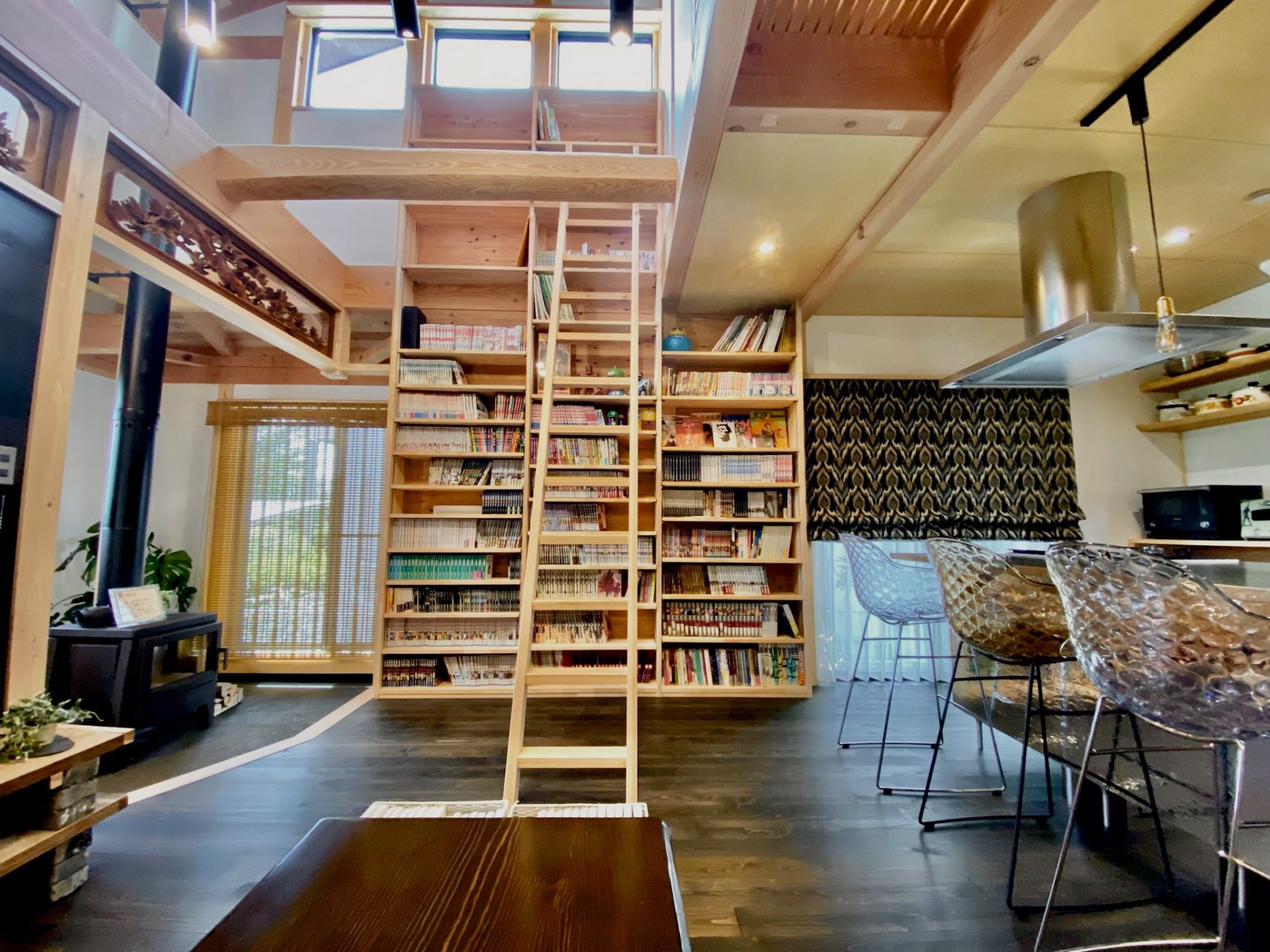 こだわりが詰まったおしゃれな古民家風の新築オーダーカーテン | 京都