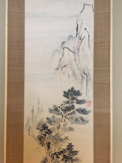 池大雅 年期入 山水図｜古美術・掛け軸の販売・買取・鑑定-松本松栄堂