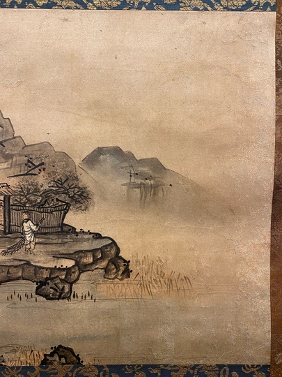 雲谷等益 山水 双幅｜古美術・掛け軸の販売・買取・鑑定-松本松栄堂