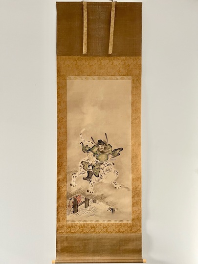 狩野常信 鐘馗図｜古美術・掛け軸の販売・買取・鑑定-松本松栄堂