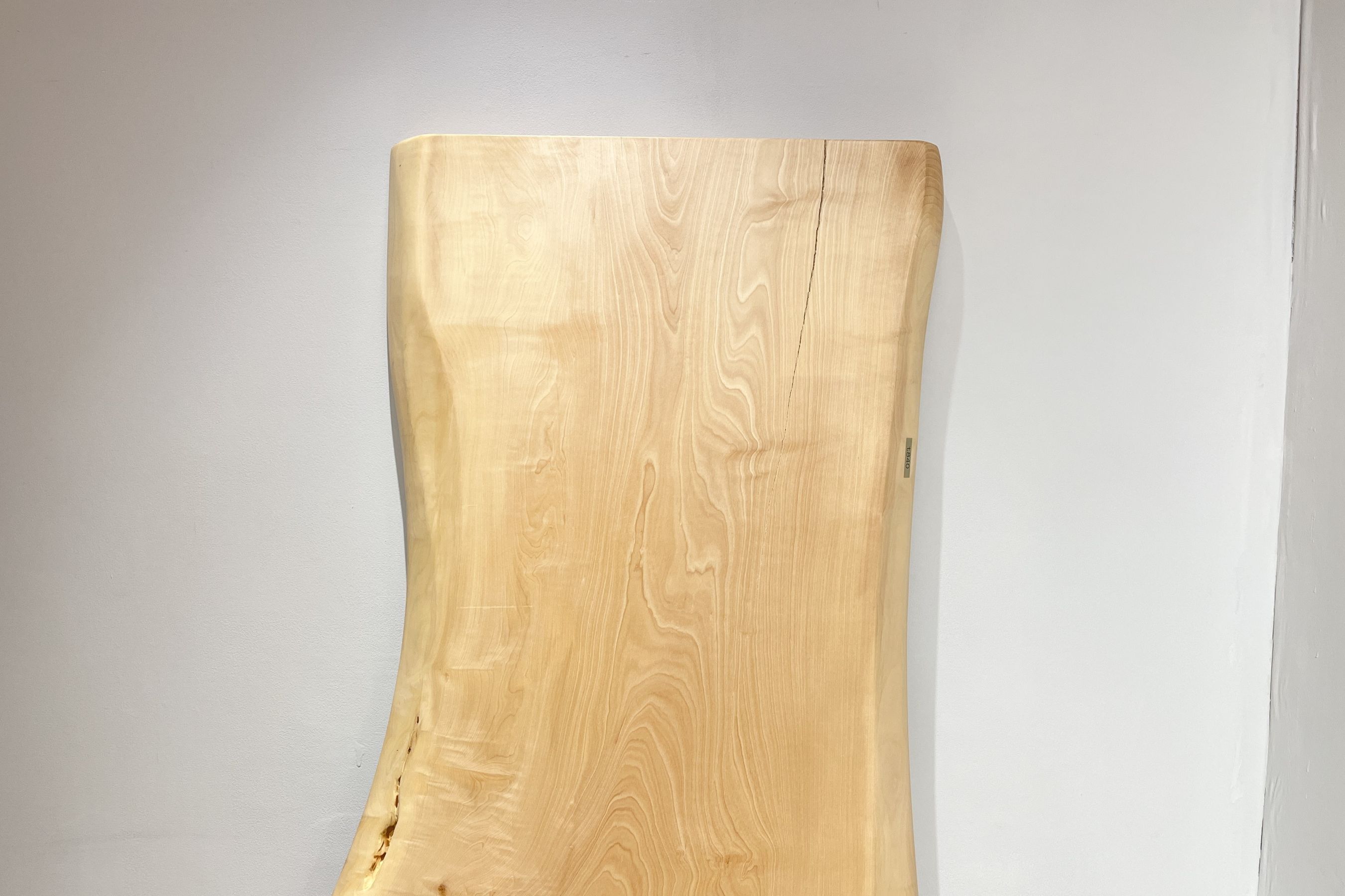 一枚板 栃（トチ）材テーブル用天板 1675×470~820mm 一枚板テーブル