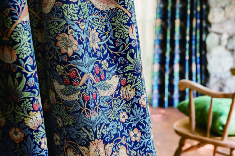 ウィリアムモリス レースカーテン リリカラ ｜松装(マツソウ)