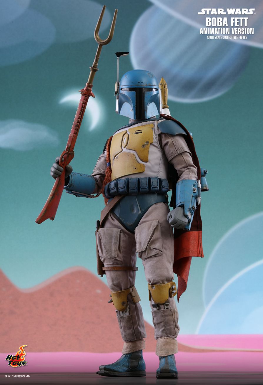 Star Wars - Boba Fett (Animation Version) Hot Toys - Machinegun