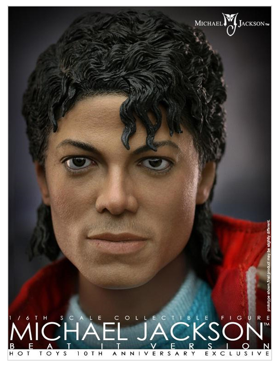 Michael Jackson (Beat It version) Collectible Figure (Hot Toys