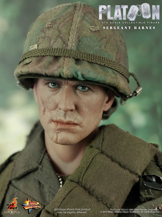 Platoon - Sergeant Barnes Hot Toys - Machinegun