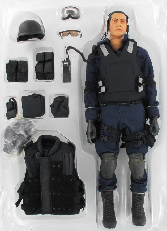 SWAT Male 3.0 Hot Toys - Machinegun