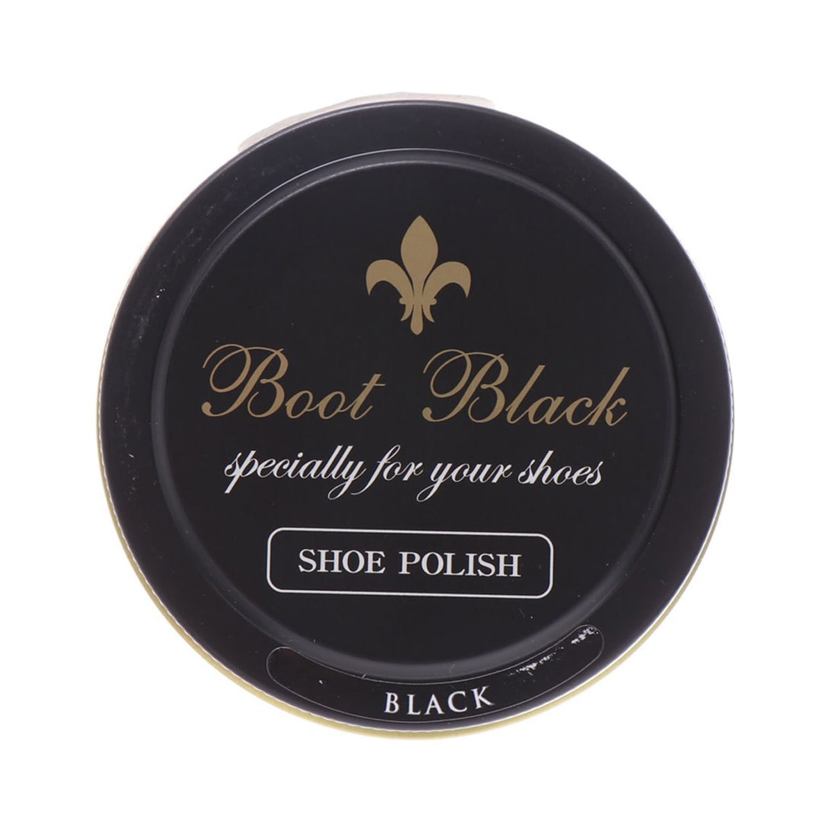 ブートブラック 油性ツヤ出しクリーム（缶入り）（50g）(FREE BLACK