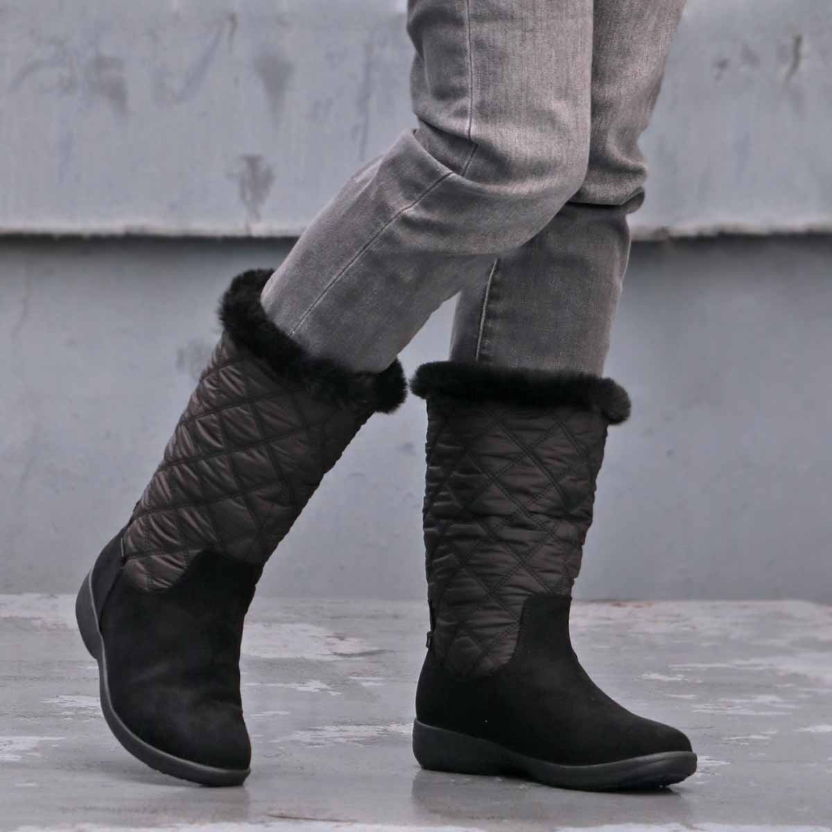 GORE-TEX】マドラスウォーク madras Walk キルティングハーフ丈ファー